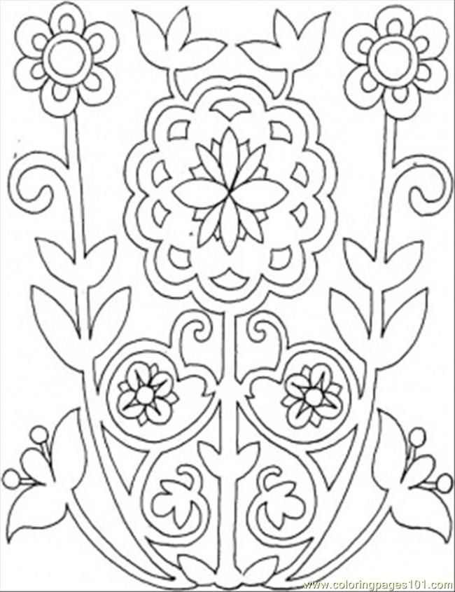650x845 Pattern Coloring Pages For Kids Crafts Hawaiian