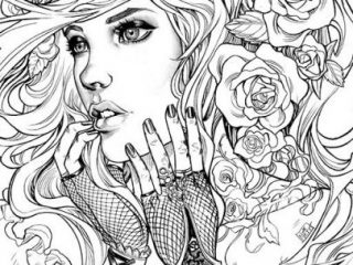 320x240 People Coloring Pages Adult Coloring Pages People Just Colorings