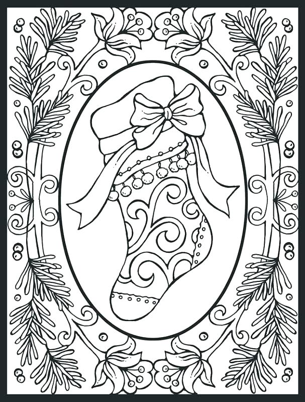 607x800 Printable Christmas Coloring Pages Funny Coloring Pages Coloring