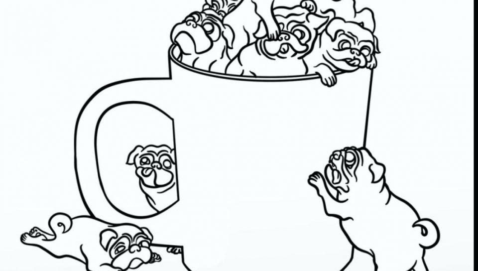 960x544 Pug Coloring Pages Printable