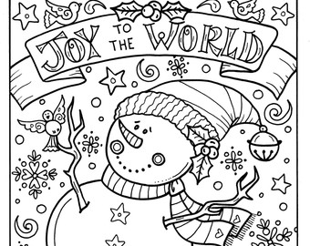 340x270 Sea Horse Christmas Coloring Page Adult Holidays Beach Decor
