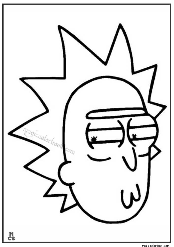 685x975 Rick And Morty Coloring Pages Coloring Pages