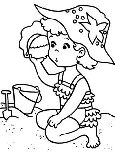 236x314 Swimming Coloring Page Worksheets, Swimming And School