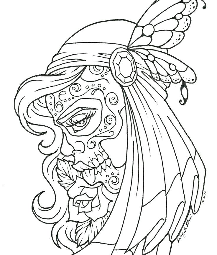 Adult Tattoo Coloring Pages at GetDrawings | Free download