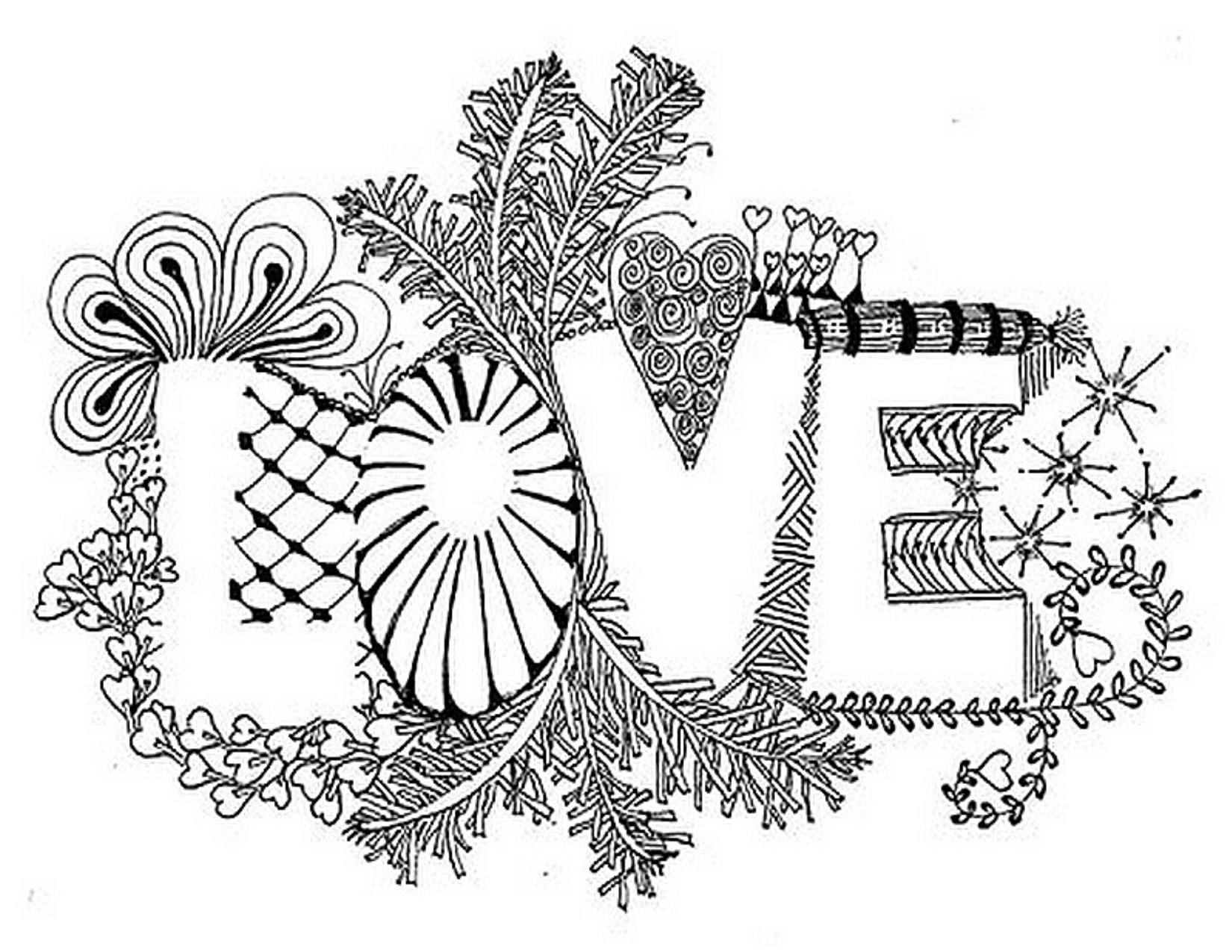 1650x1275 Valentine's Day Coloring Pages For Adults Inspiration
