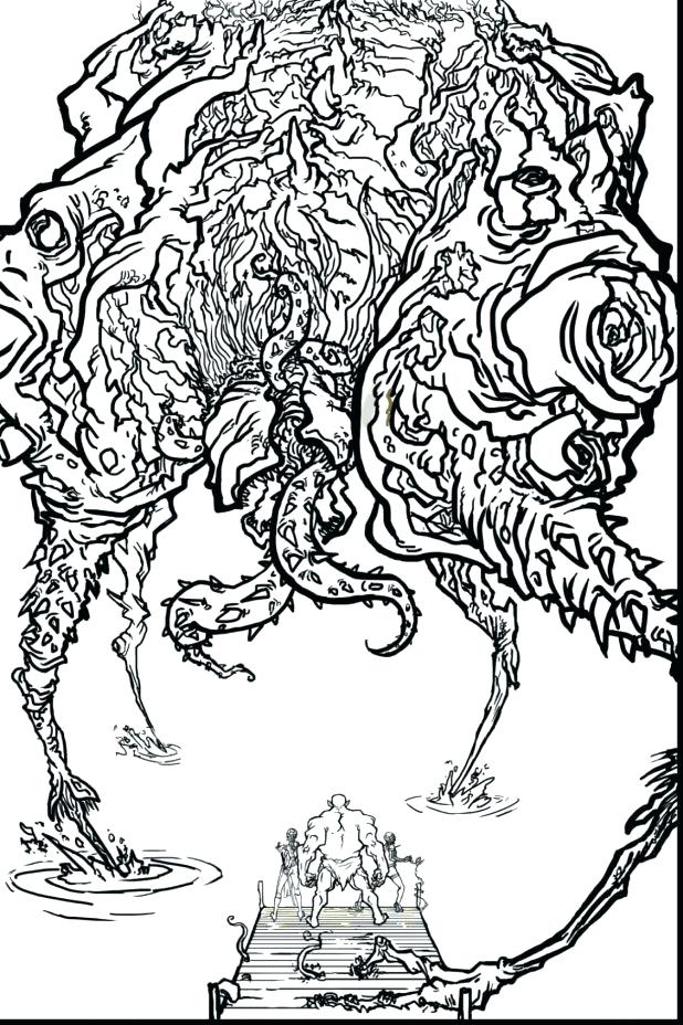 618x928 Advanced Coloring Pages Flowers Advanced Coloring Pages Flowers