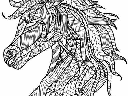 440x330 Adult Coloring Pages Animals, Animals Coloring Pages For Adults