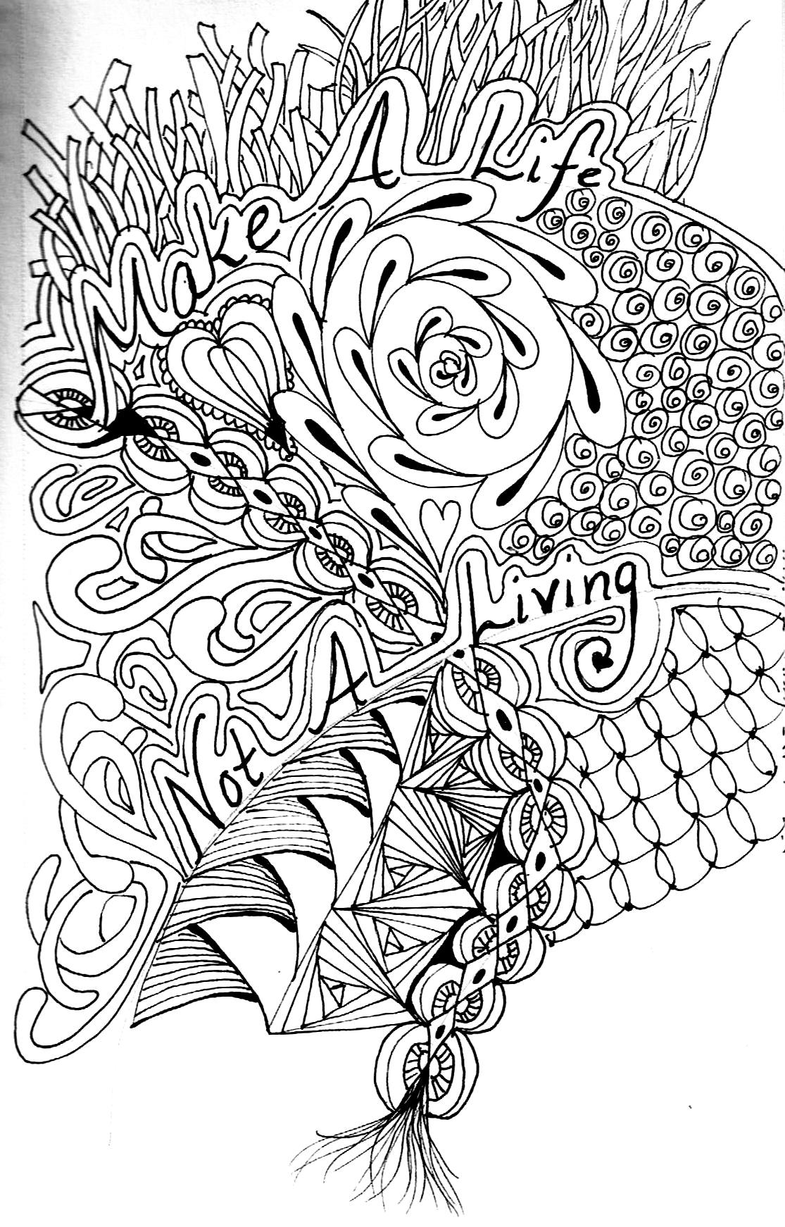 1115x1742 Free Printable Advanced Coloring Pages Olegandreev Me
