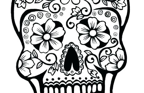 469x304 Free Detailed Coloring Pages Coloring Pages Detailed Skull