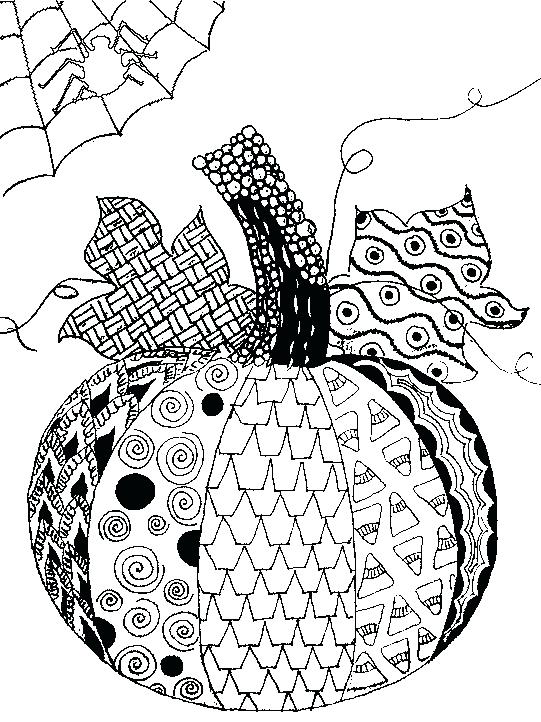 541x722 Adult Halloween Coloring Pages Perfect Advanced Halloween Coloring