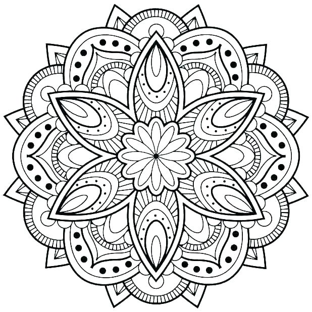 Advanced Mandala Coloring Pages For Adults at GetDrawings | Free download