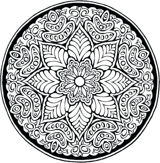 650x662 Free Printable Mandalas Coloring Pages Adorable Free Printable