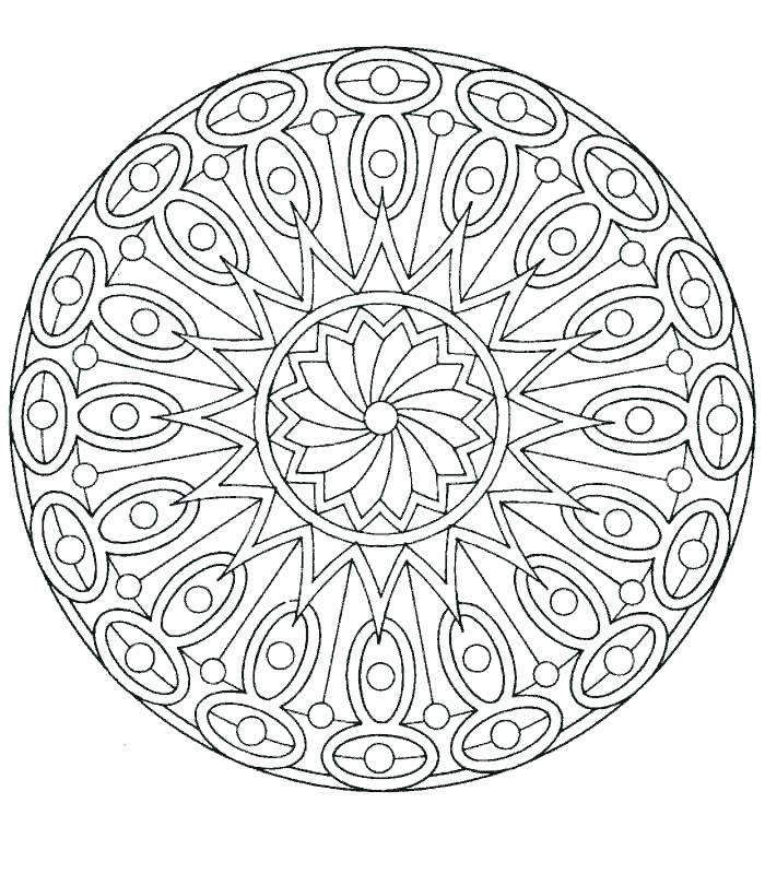 700x800 Advanced Mandala Coloring Pages Cozy Ideas Advanced Mandala