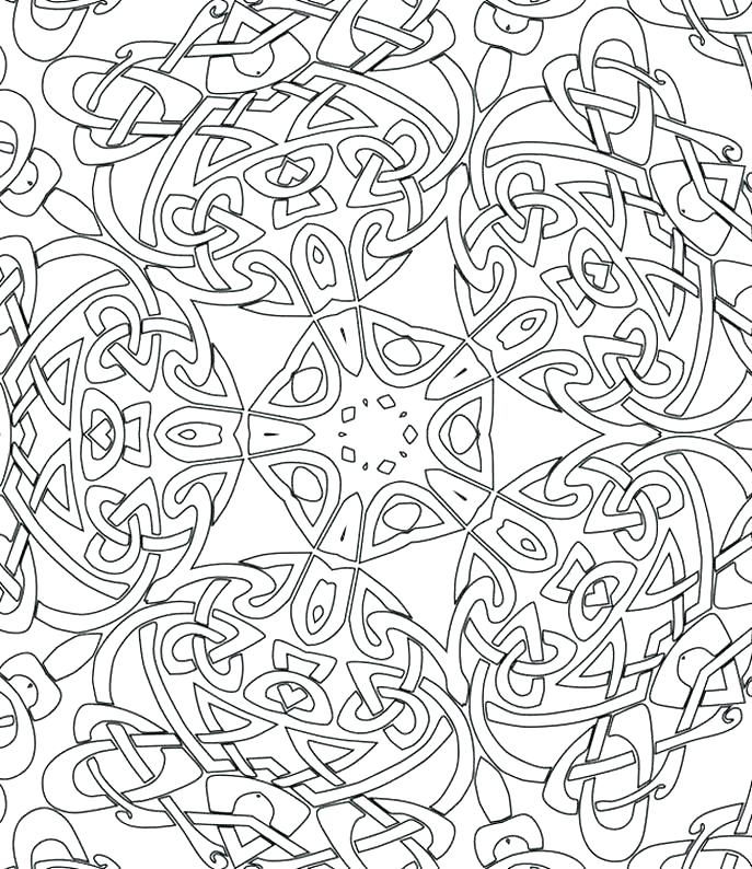 687x794 Advanced Online Coloring Pages