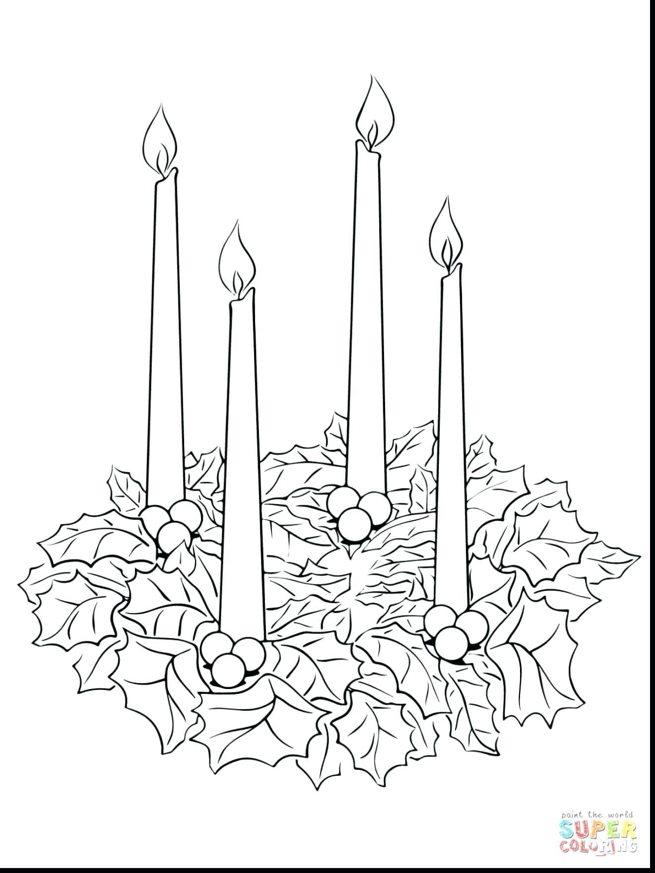 1320x1760 Advent Coloring Pages Wreath Printable Free Catholic