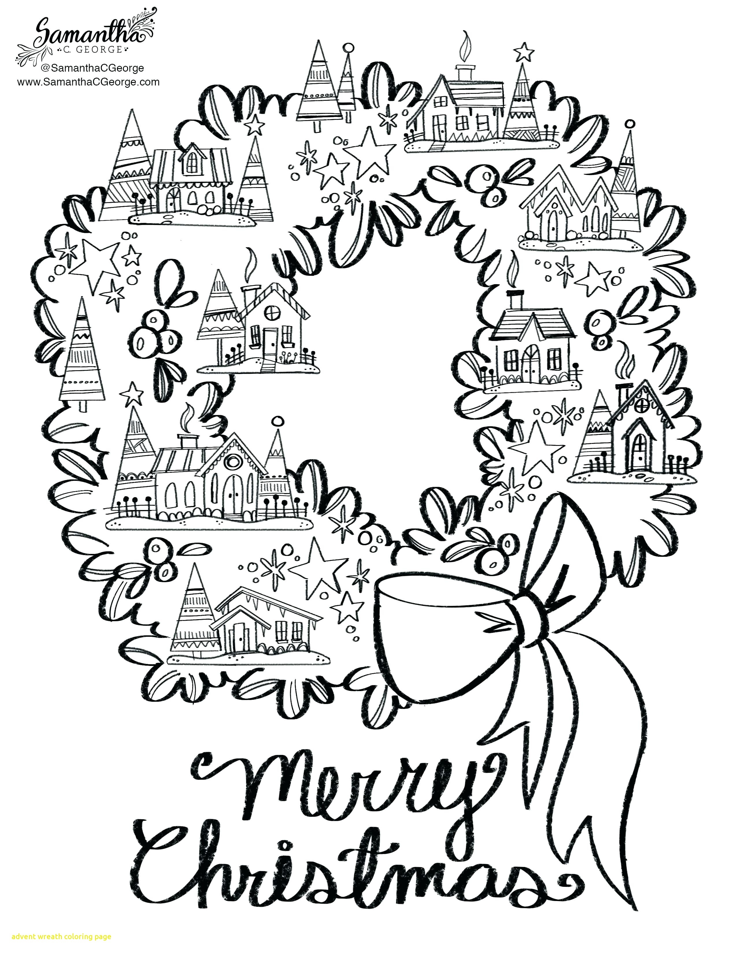 2550x3300 Advent Wreath Coloring Pages Printable To Print Coloring