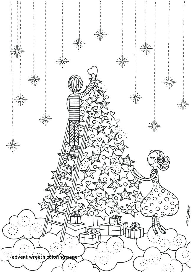 650x919 Advent Wreath Coloring Pages Printable