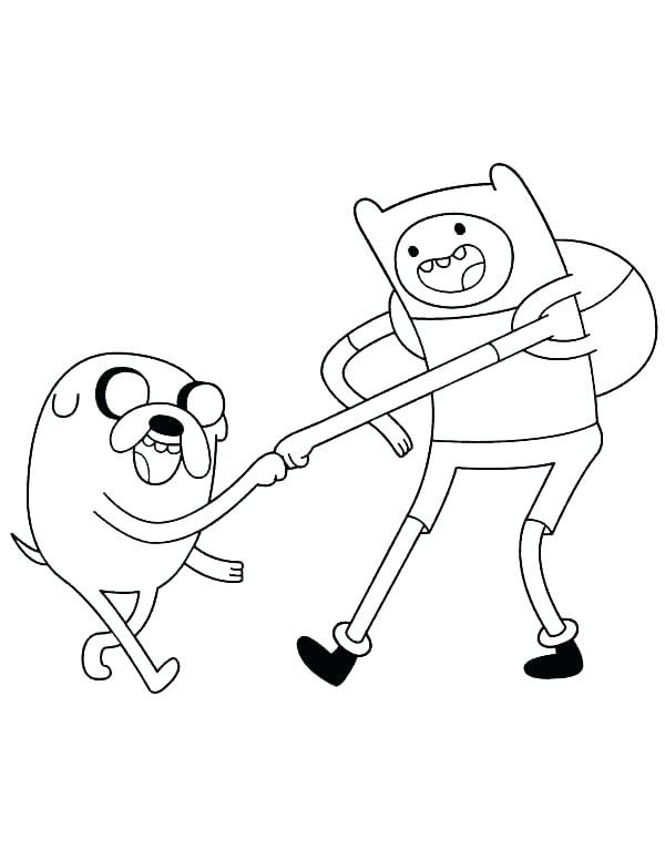 600x776 Jake Coloring Page Adventure Coloring Pages Adventure Time