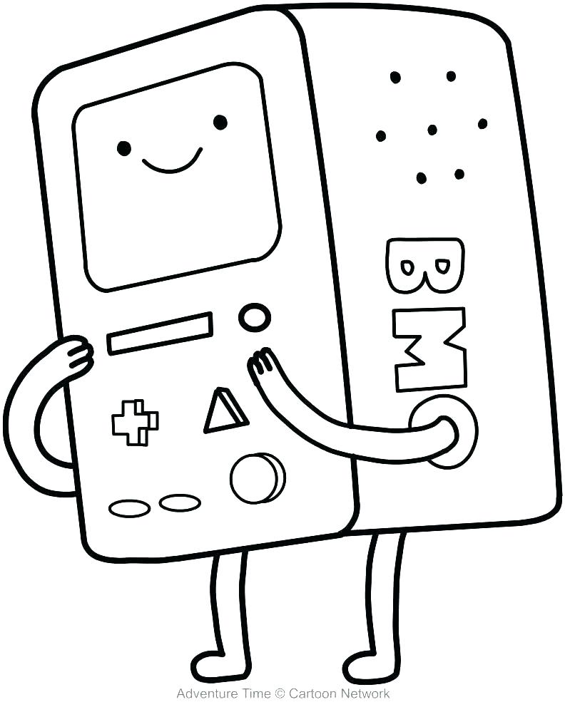 792x992 Adventure Time Coloring Pictures
