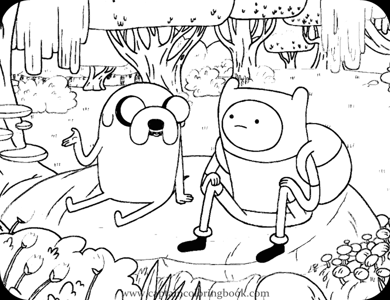 780x600 Adventure Time Coloring Pages Free Pdf Download Coloring Page