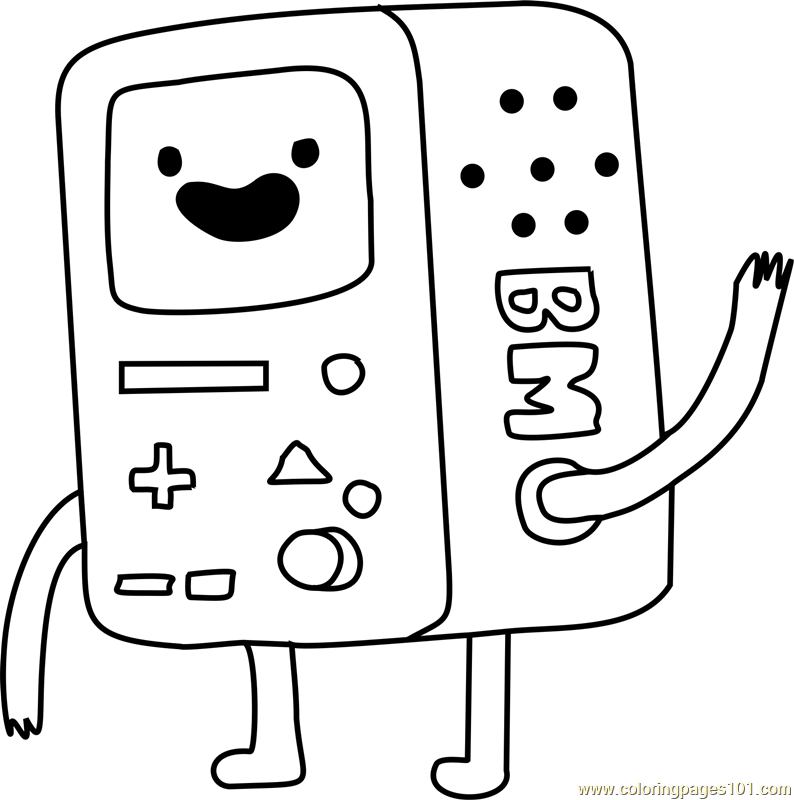 794x800 Bmo Coloring Page