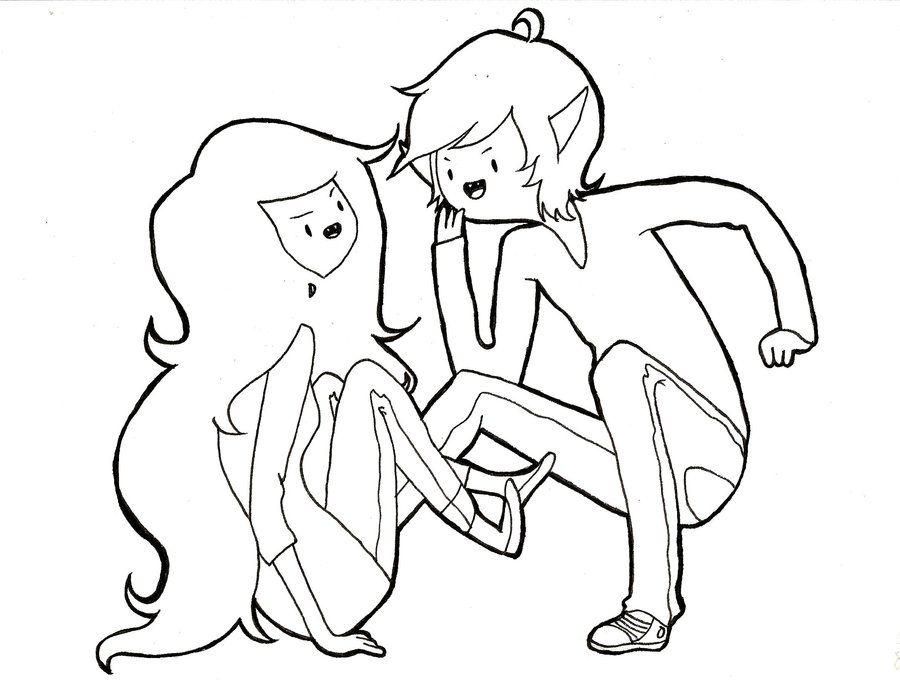900x684 Adventure Time Coloring Pages