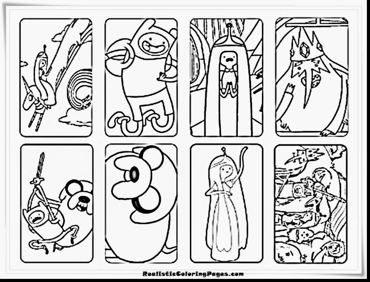 1188x906 Adventure Time Coloring Book Printable Pages General To Print