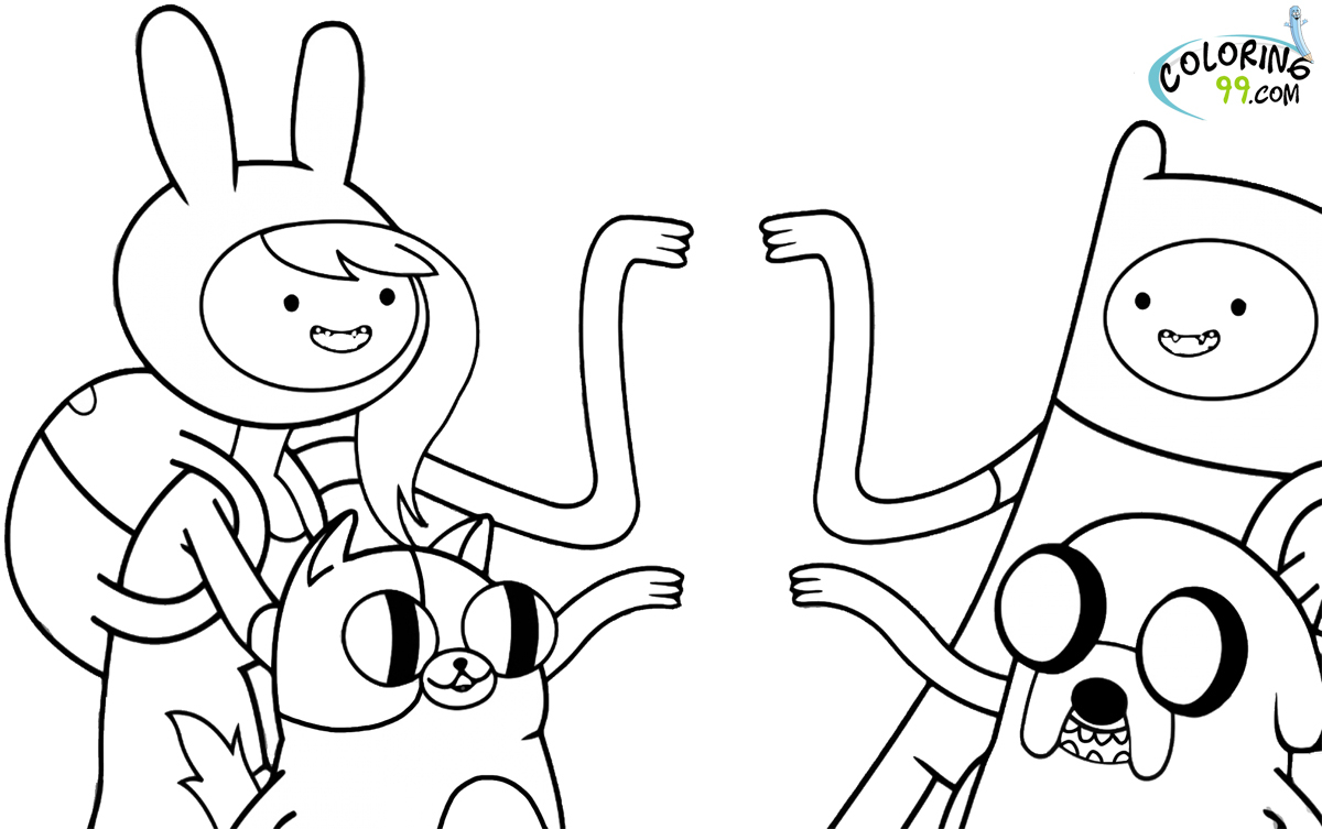 1200x753 Adventure Time Coloring Pages Printable Coloring Pages