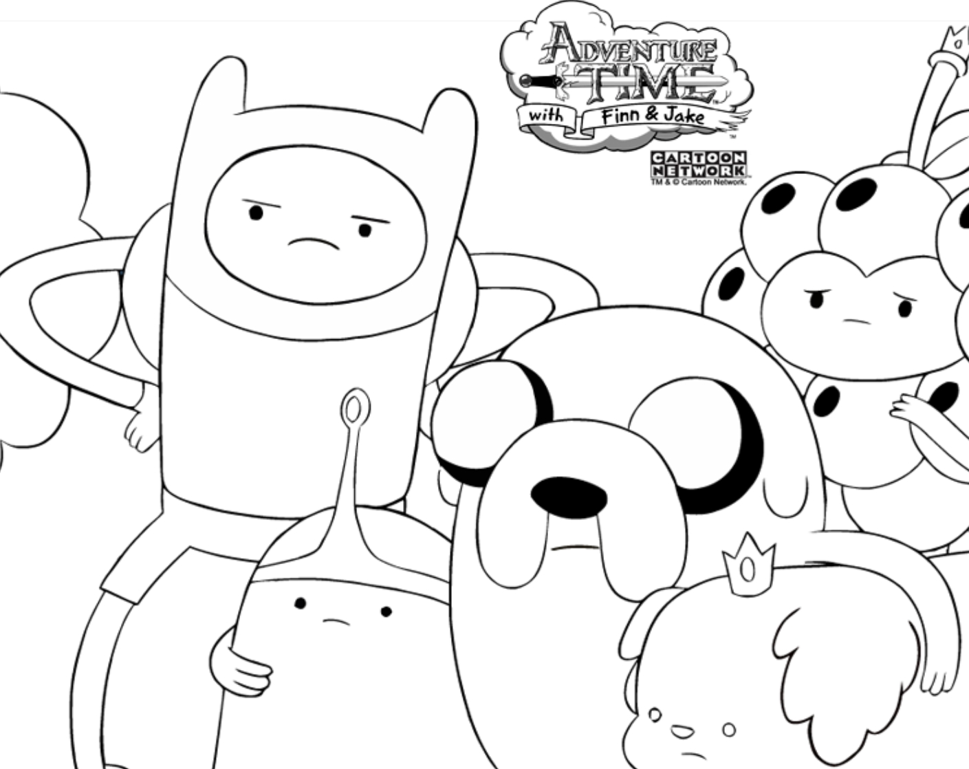 1409x1118 Best Of Adventure Time Coloring Pages Design Printable Coloring