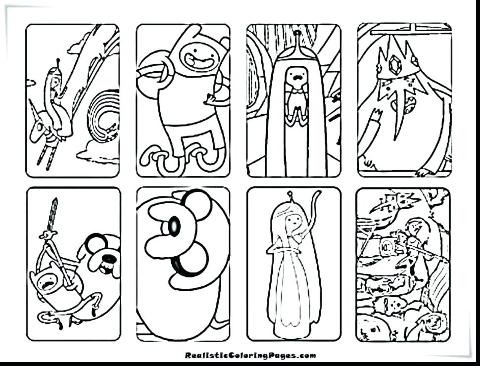 970x740 Adventure Time Finn Jake Coloring Pages Print