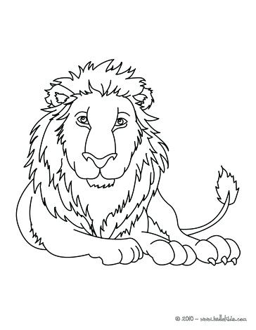 364x470 Idea Coloring Pages African Animals For Leopard Lion Coloring Page