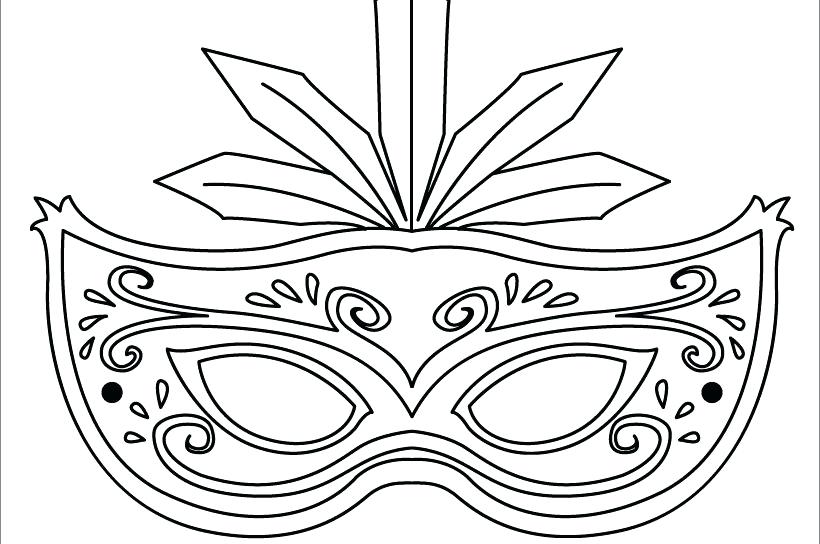 African Mask Coloring Page at GetDrawings | Free download