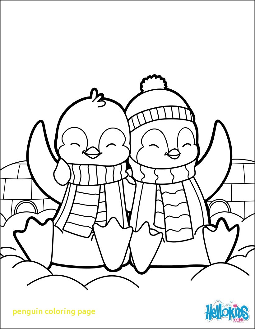 820x1060 Penguins Coloring Pages Free And Penguin Page