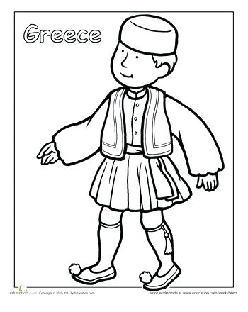 350x440 African American Culture Coloring Pages First Grade People