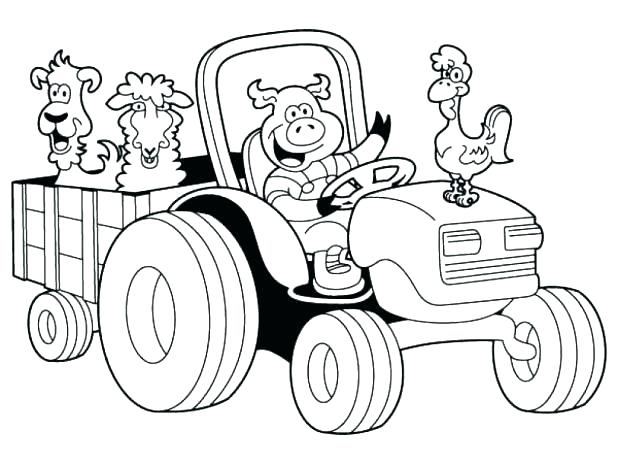 618x464 Baby Farm Animals Coloring Pages Baby Animal Coloring Pages Large