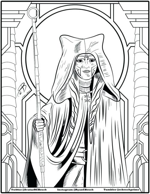 500x644 Ahsoka Tano Coloring Pages