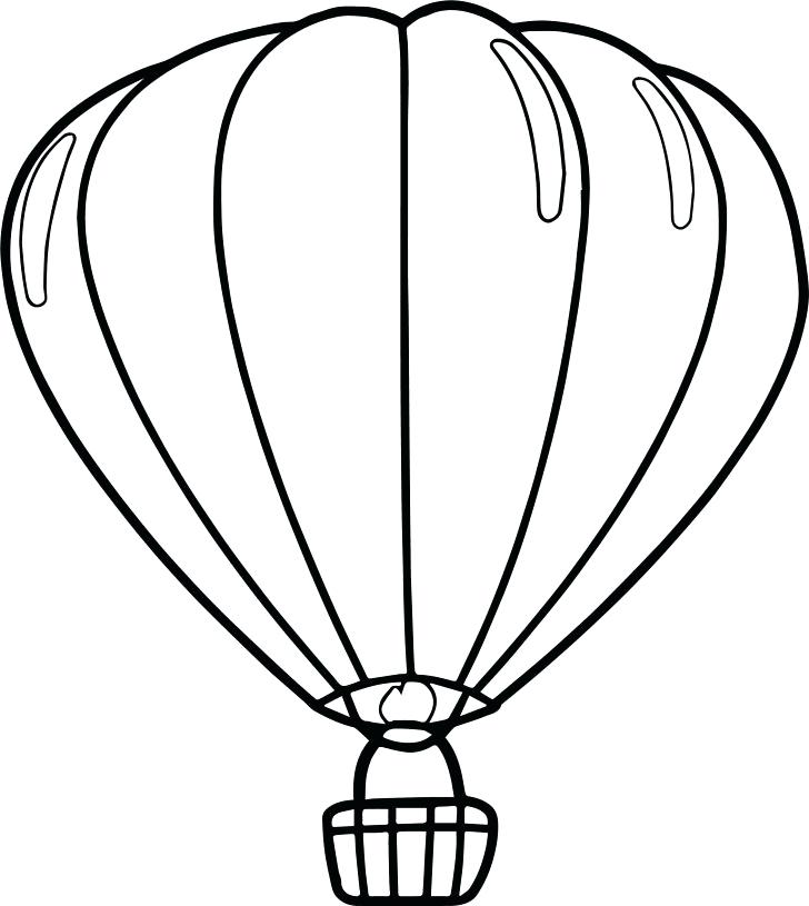 Air Balloon Coloring Pages at GetDrawings | Free download