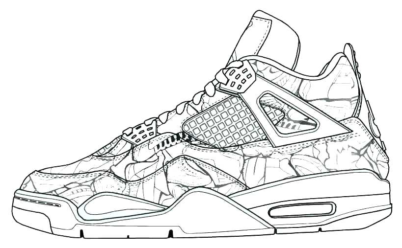 819x507 Jordan Coloring Pages Shoes Coloring Pages Shoes Air Coloring