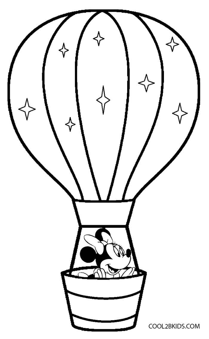 700x1137 Printable Hot Air Balloon Coloring Pages For Kids