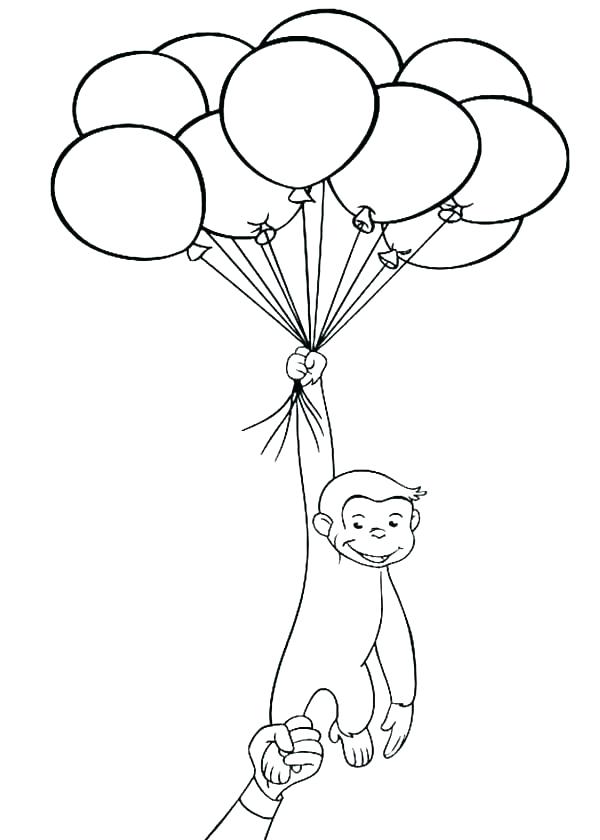 600x840 Air Balloon Coloring Pages