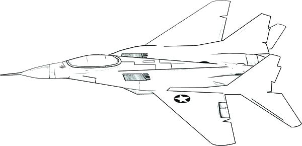 600x290 Air Force Airplane Coloring Pages Jet Coloring Pages Air Force