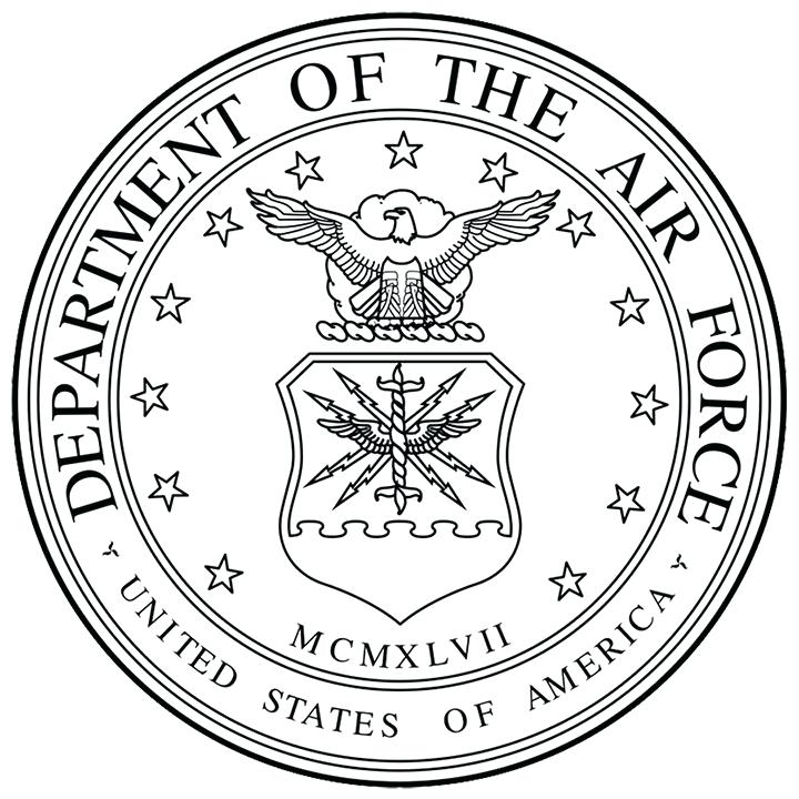 720x720 Air Force Airplane Coloring Pages Kids Coloring Air Force Seal