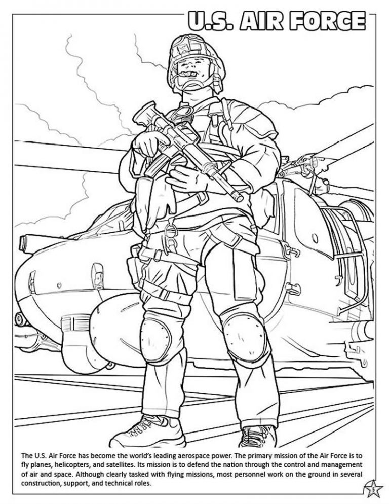 Air Force Coloring Pages at GetDrawings | Free download