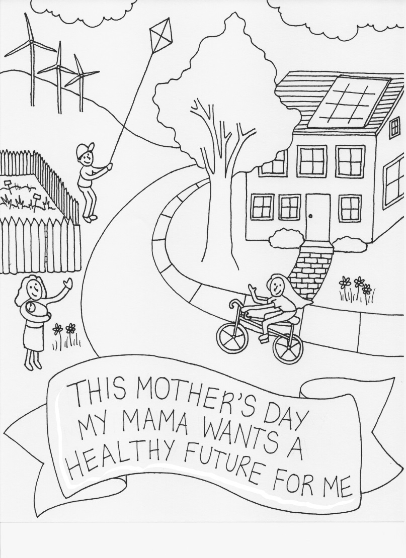 807x1110 Compromise Air Pollution Coloring Pages Mother S Day Page