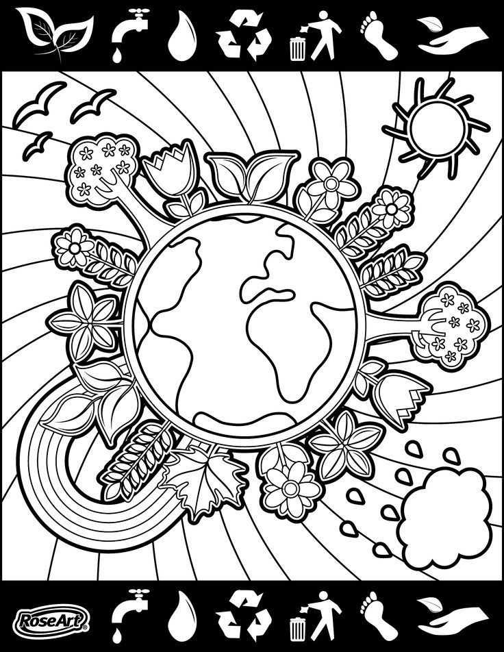 736x952 Happy World Environment Day! Coloring Pages Holiday Other