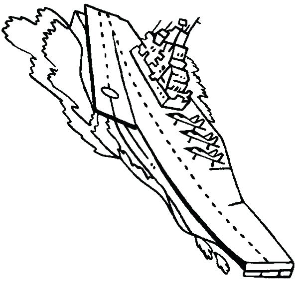 600x600 Aircraft Carrier Coloring Page Aircraft Carrier Coloring Pages