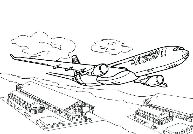 800x559 Planes Coloring Pages Murs