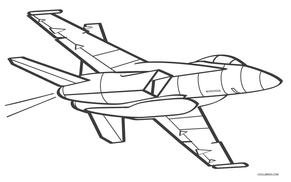 1020x638 Free Printable Airplane Coloring Pages For Kids