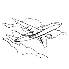 230x230 Top Airplane Coloring Pages Your Toddler Will Love