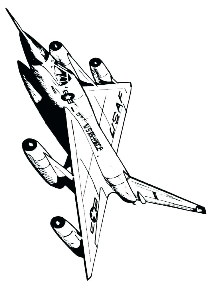 750x1000 Airplane Coloring Picture Coloring Page Airplane Fighter Jet